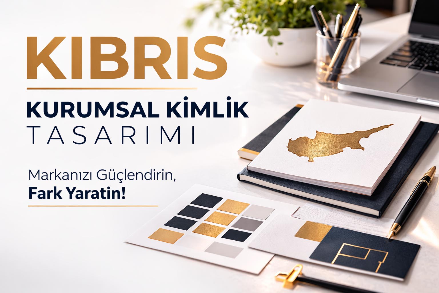 Kıbrıs kurumsal kimlik tasarımı hizmeti